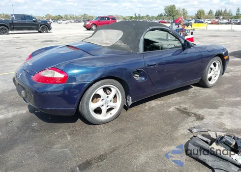 1997 Porsche Boxster z USA, uszkodzony, nr VIN WP0CA2980VS623371